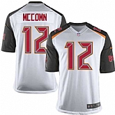 Nike Men & Women & Youth Buccaneers #12 Mccown White Team Color Game Jersey,baseball caps,new era cap wholesale,wholesale hats